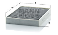 Cabin Air Filter CUK 2847