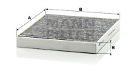 Cabin Air Filter CUK 2227