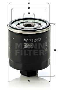 Oil Filter W 712/52