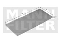 Cabin Air Filter CU 20 007