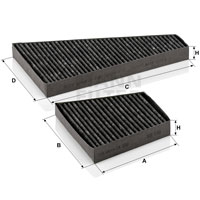 Cabin Air Filter CUK 35 000-2