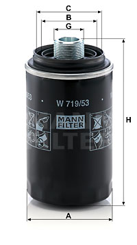 Oil Filter W 719/53
