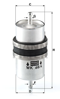 Fuel Filter WK 68/4