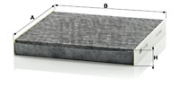 Cabin Air Filter CUK 2358
