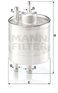 Fuel Filter WK 711/1