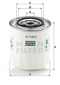 Oil Filter W 1130/3