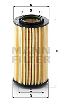 Oil Filter HU 824 x