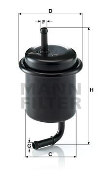 Fuel Filter WK 614/47