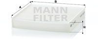 Cabin Air Filter CU 1827