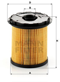 Fuel Filter PU 822 x